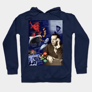 Cole Porter Portrait Collage Hoodie